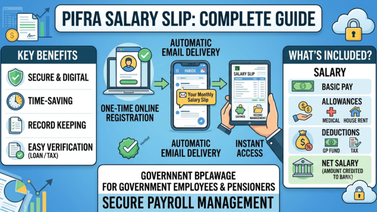PIFRA Salary Slip